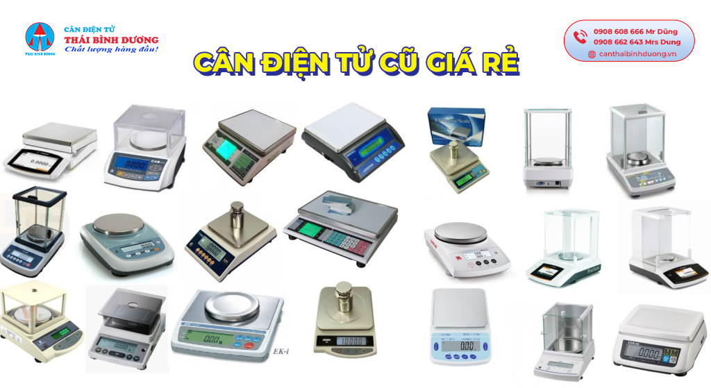 Cân Điện Tử Cũ Thanh Lý Giá Rẻ